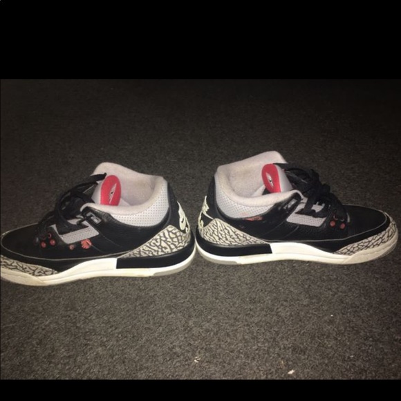 jordan 3 black cement size 7
